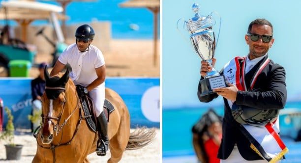 فريق اتحاد الشرطة الرياضى يحصد لقب الجائزة الكبرى ببطولة كأس مصر للفروسية بـ"سوماباى"