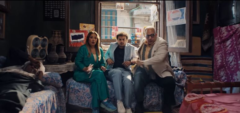 مغامرة وكوميديا.. لقطات من برومو فيلم ابن مين فيهم لـ ليلى علوي| صور