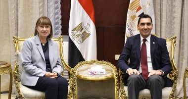 وزير الرياضة يبحث مع ممثل الأمم المتحدة بمصر تعزيز التعاون المشترك وتمكين الشباب