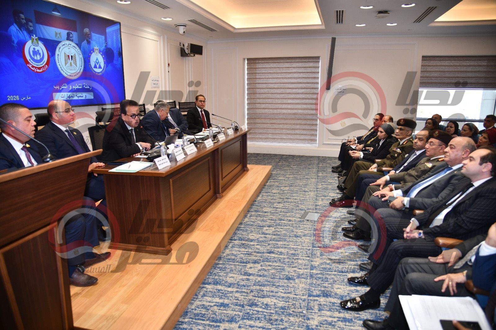 وزيرا التعليم والصحة أمام البرلمان لمناقشة وضع ضوابط تدريب الأطقم الطبية