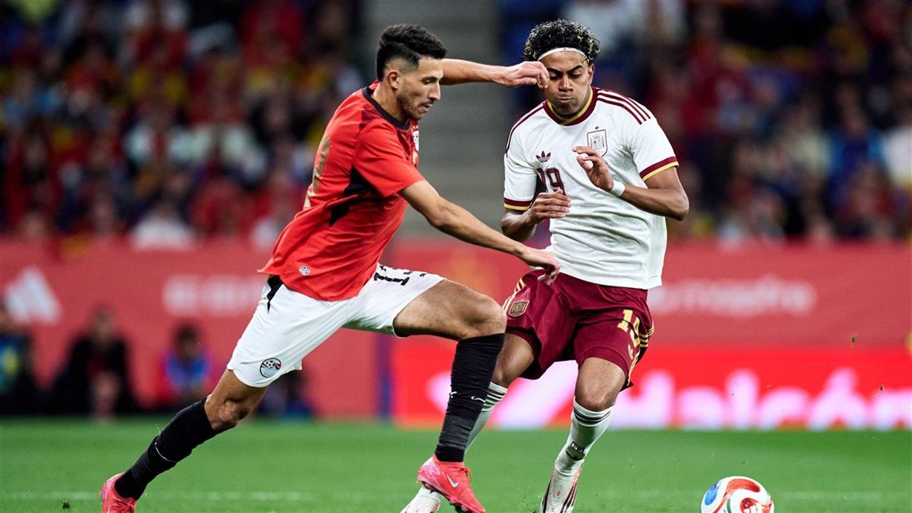 بث مباشر شاهد الشوط الثاني من لقاء مصر وإسبانيا الودي بالفيديو الآن