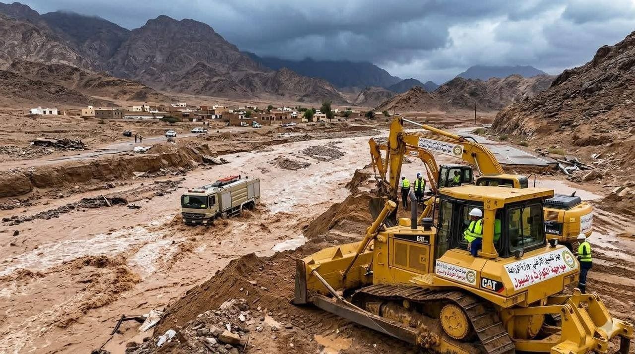 في استجابة سريعة من وزير الزراعة..فتح طرق "تجمع النهايات" بسيناء بعد تضررها من السيول