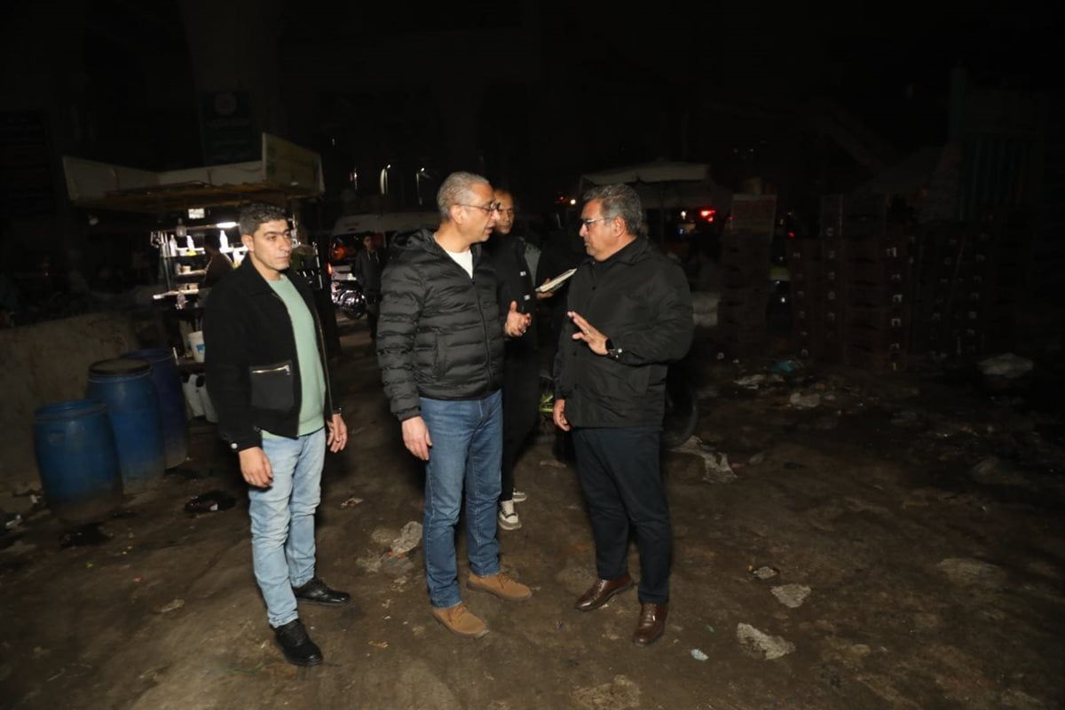 جولة موسعة لمحافظ الجيزة لمتابعة الالتزام بقرارات الغلق بالعجوزة وبولاق الدكرور والطالبية والهرم 