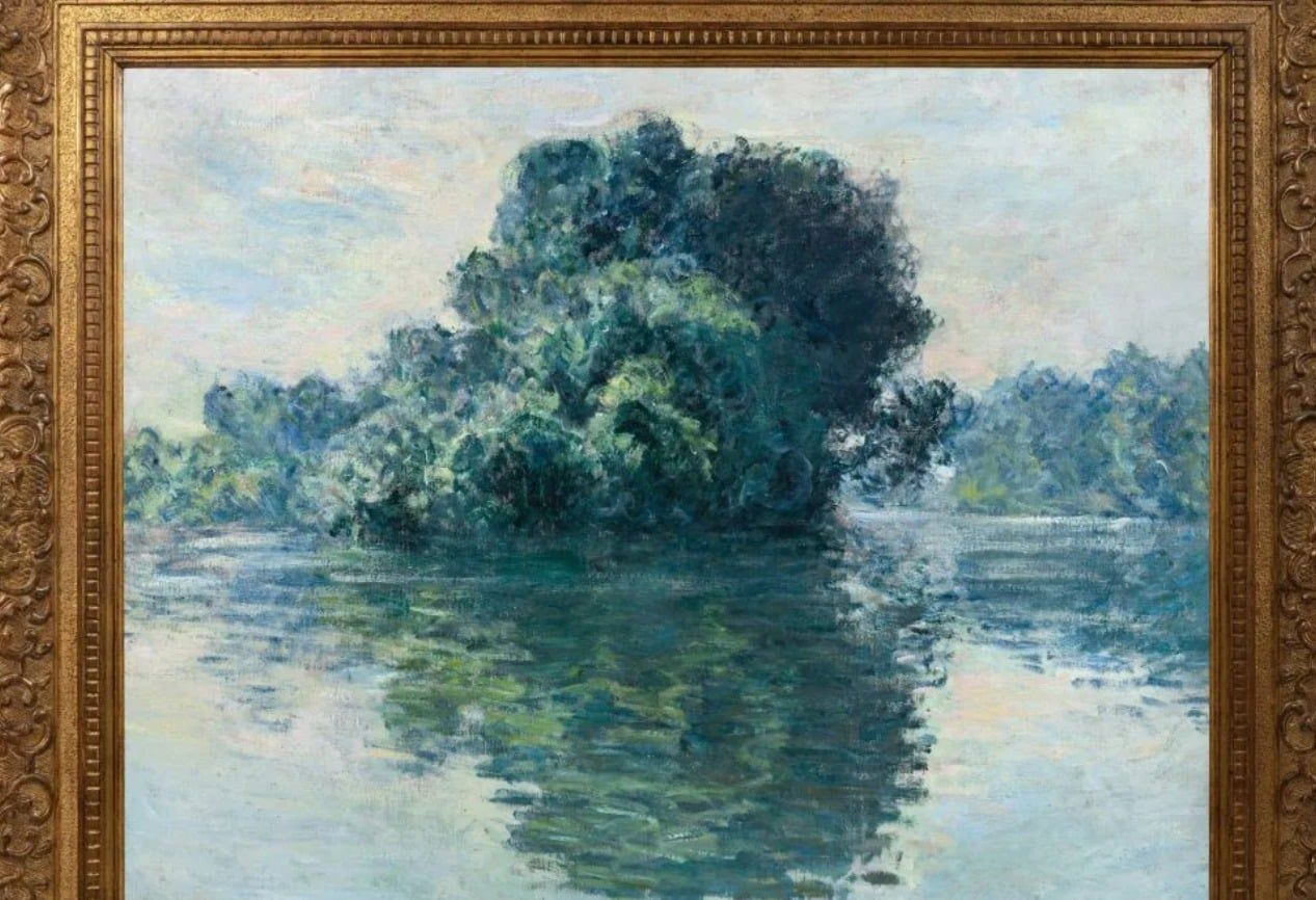 لوحة الفنان كلود مونيه لوحة الفنان كلود مونيه