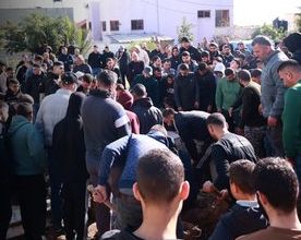 تشييع الشيهيدة تشييع الشيهيدة