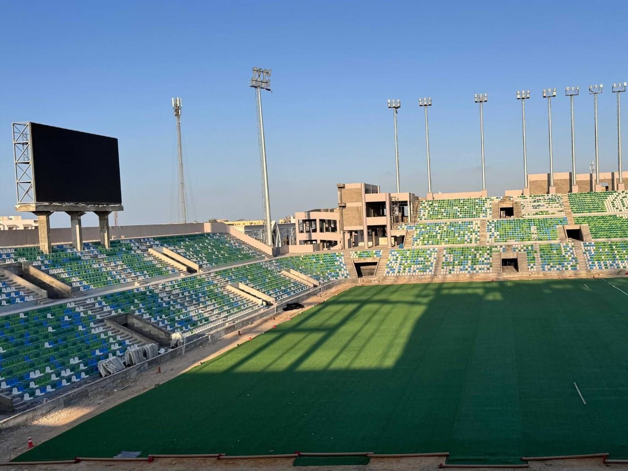 مدرجات استاد المصري