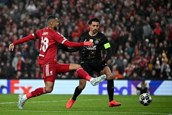 مباراة باريس وليفربول مباراة باريس وليفربول