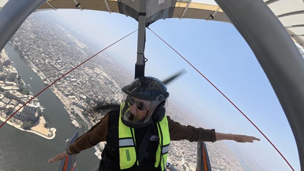 سكاي دايف فاروس تُبهر وفد الاتحاد الدولي للخماسي الحديث