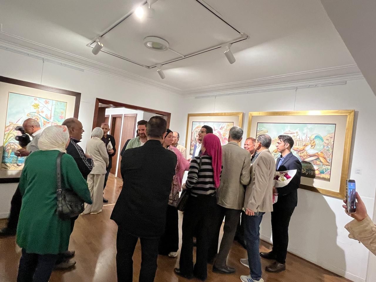 جانب من المعرض