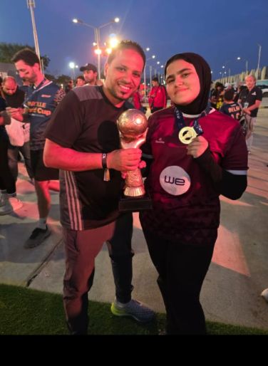 نور حمدىحارسة مرمى الصيد