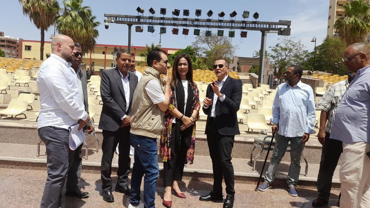 جانب من الزيارة