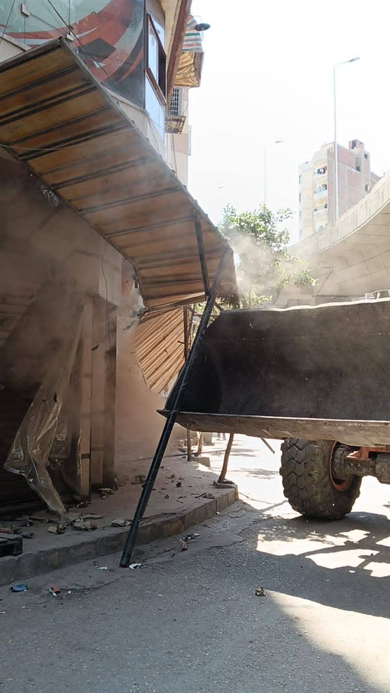 محافظة الجيزة: إزالة التعديات والإشغالات بشارع خاتم المرسلين ورفع المخلفات