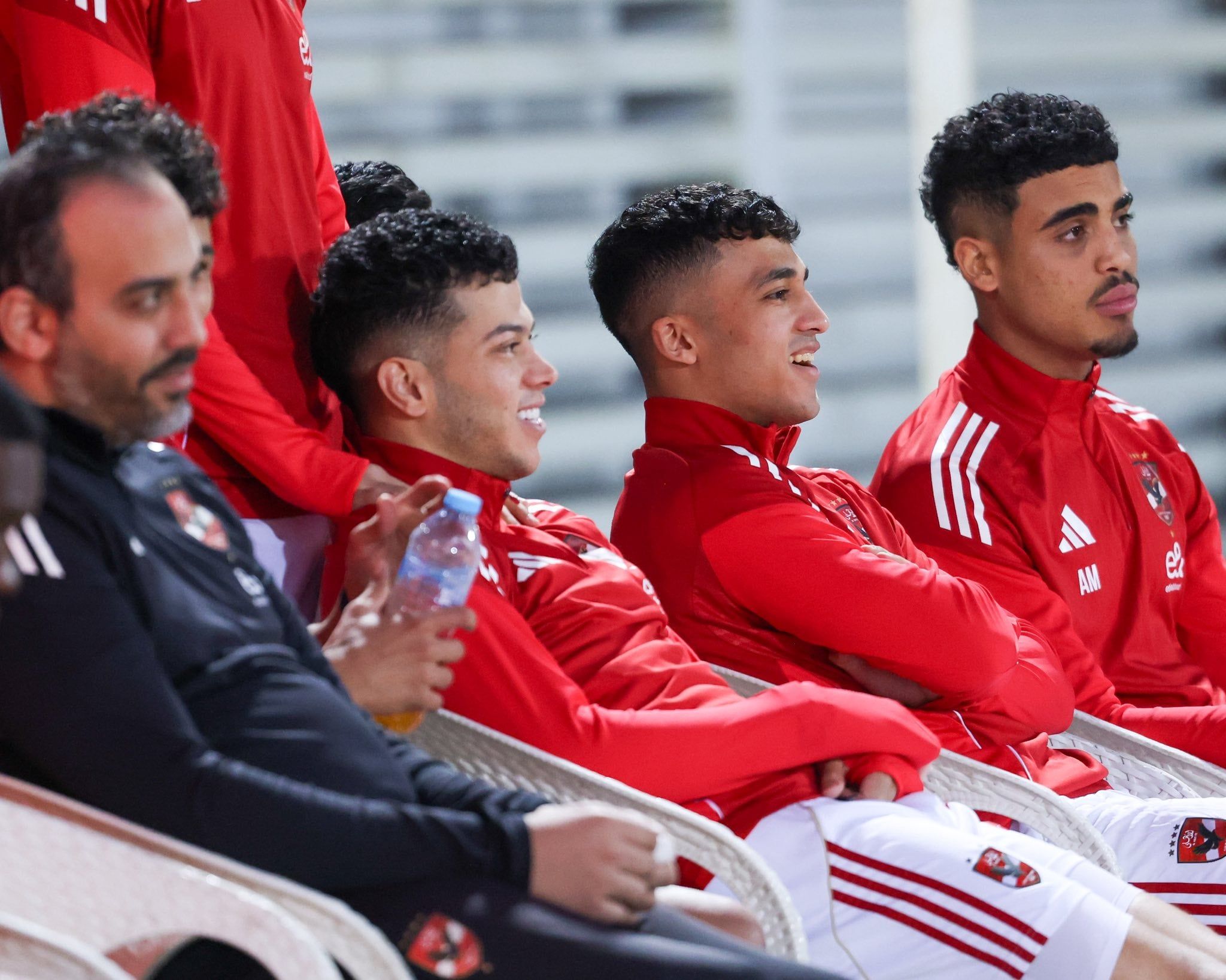 امام وعمر معوض ومحمد رأفت