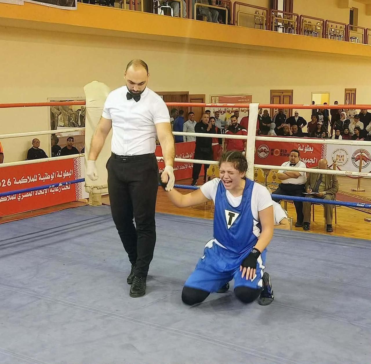 تيا محمد نعيم تحصد ذهبية بطولة الجمهورية 2026 للملاكمة سيدات