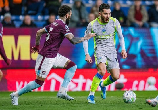 جانب من المباراة