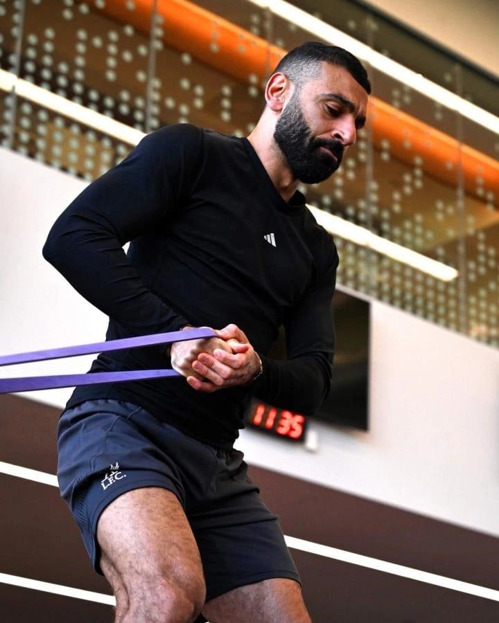 محمد صلاح في تدريبات ليفربول (3)