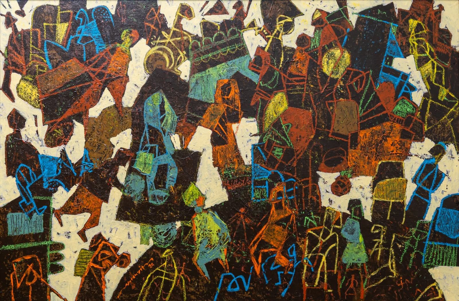 لوحة لـ وليد نايف