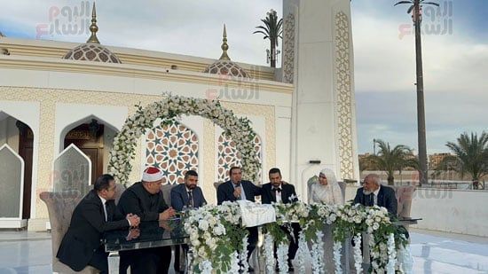 معتمد-جمال-فى-حفل-الزفاف