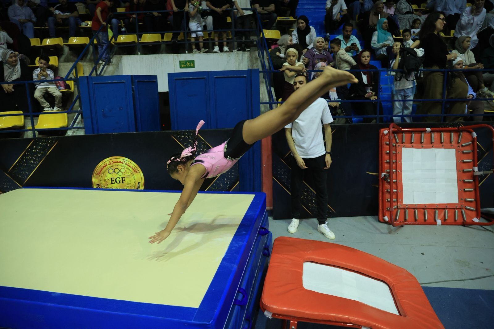 فيروز أحمد حسن تحصد ذهبية الجمهورية وكأس البطولة للجمياز للمرة الرابعة على التوالى (5)