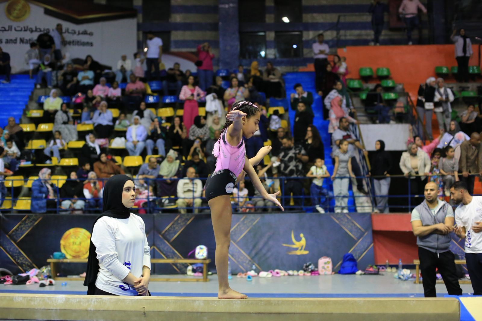 فيروز أحمد حسن تحصد ذهبية الجمهورية وكأس البطولة للجمياز للمرة الرابعة على التوالى (1)