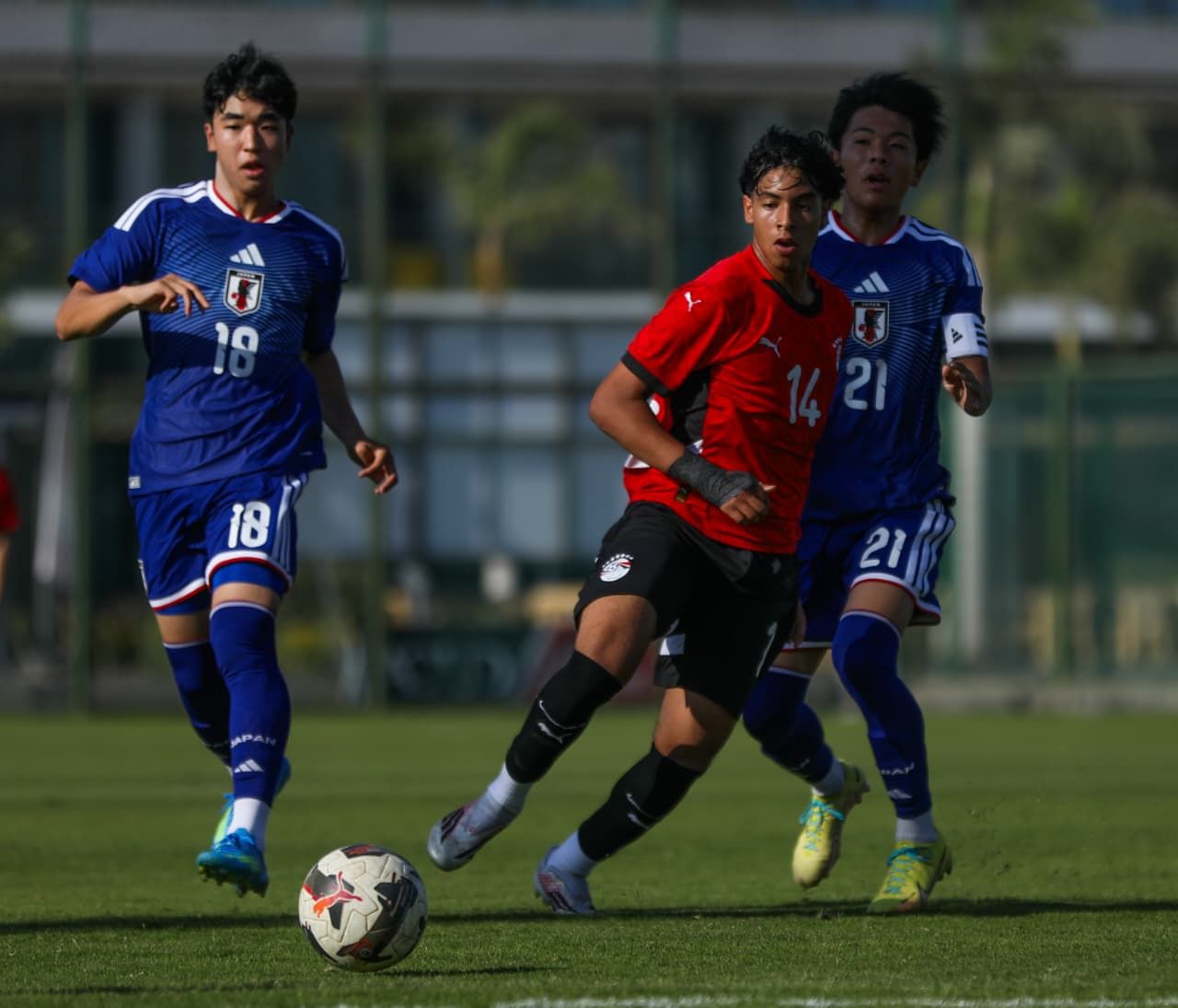 مباراة منتخب مصر مواليد 2009 مع اليابان (6)