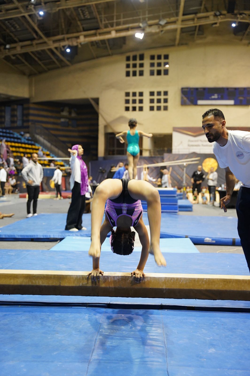 فيروز أحمد حسن تحصد ذهبية الجمهورية وكأس البطولة للجمياز للمرة الرابعة على التوالى (12)