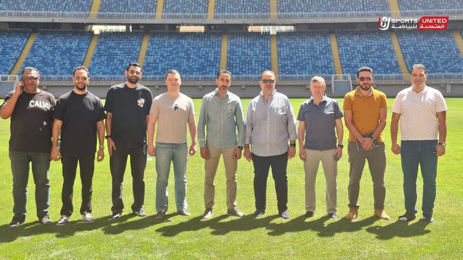 وفد روسي يتفقد ستاد العاصمة (4)