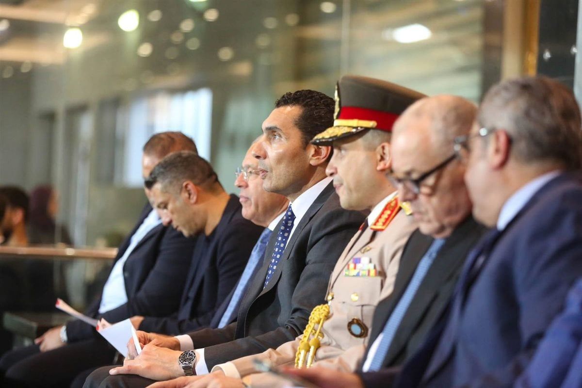 وزير الشباب والرياضة يشهد تتويج بيراميدز بكأس مصر