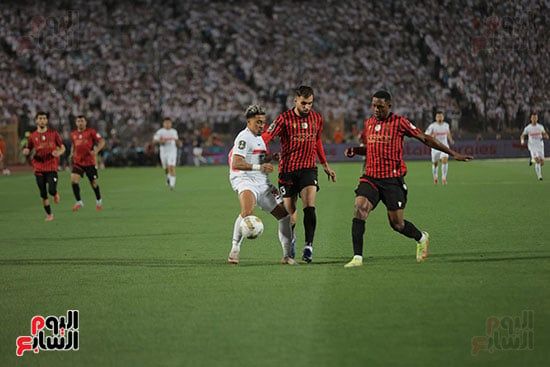 جانب من المباراة