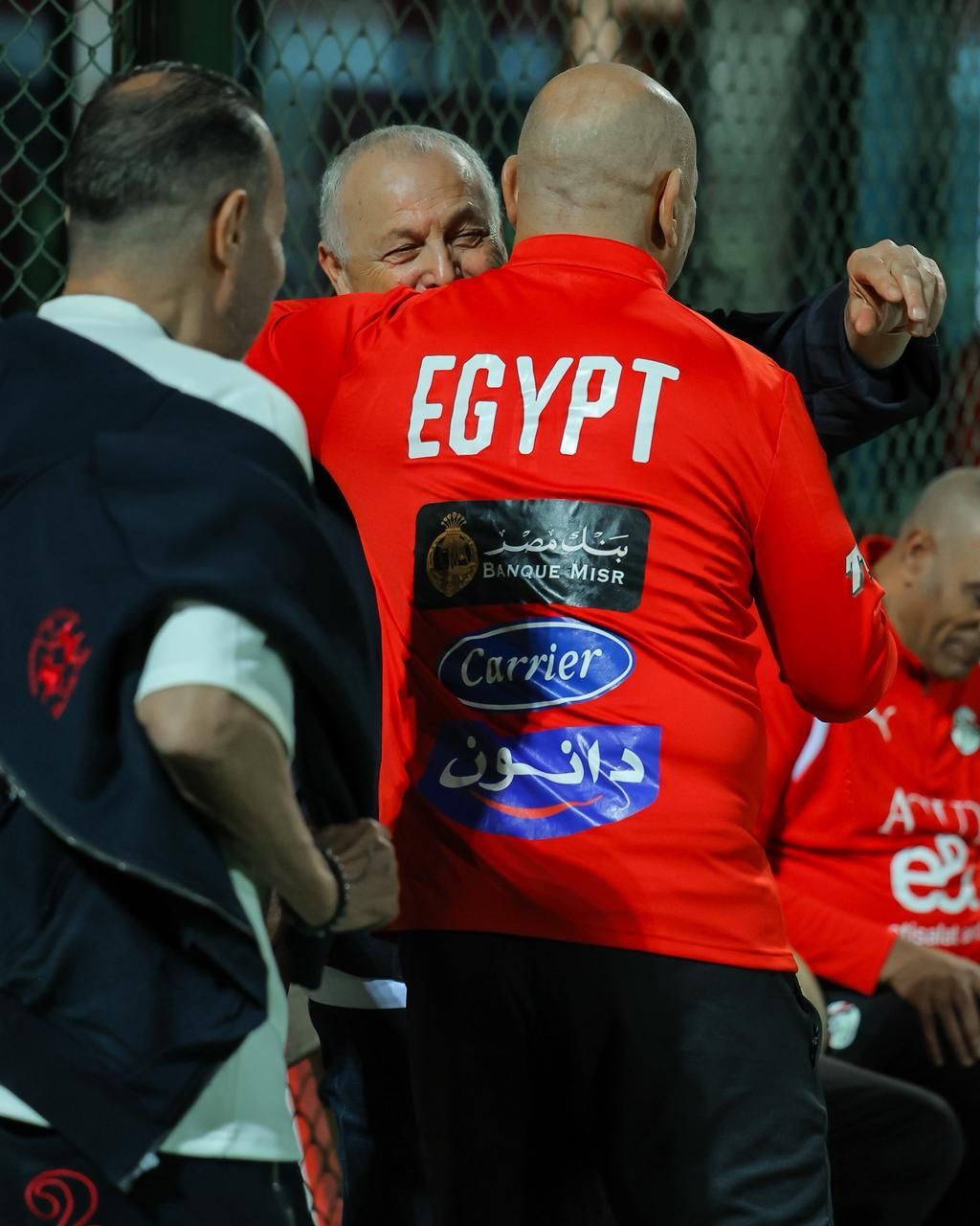 هانى أبو ريدة مع حسام حسن (2) هانى أبو ريدة مع حسام حسن (2)