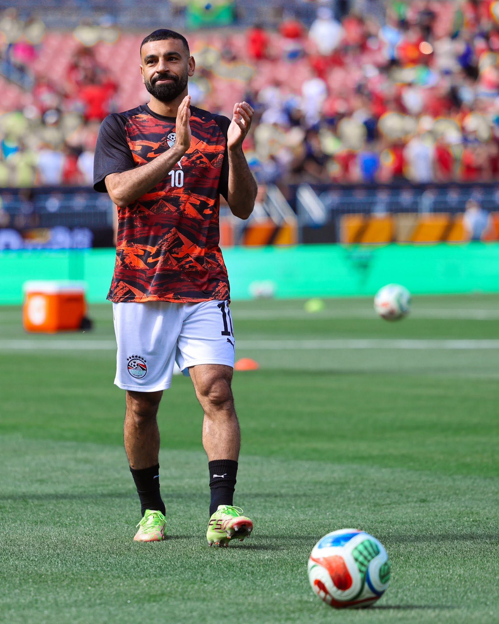 محمد صلاح قائد منتخب مصر
