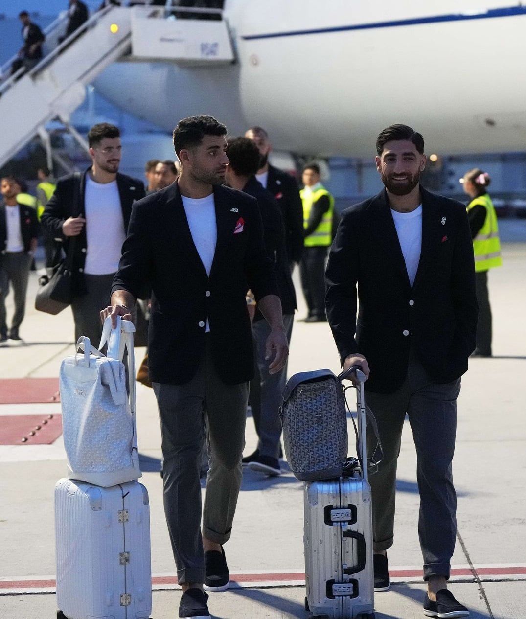 وصول منتخب ايران إلى المكسيك (2) وصول منتخب ايران إلى المكسيك (2)