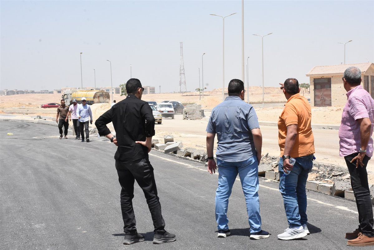 رئيس جهاز القاهرة الجديدة يتفقد مشروع بيت الوطن بالتجمع الرابع