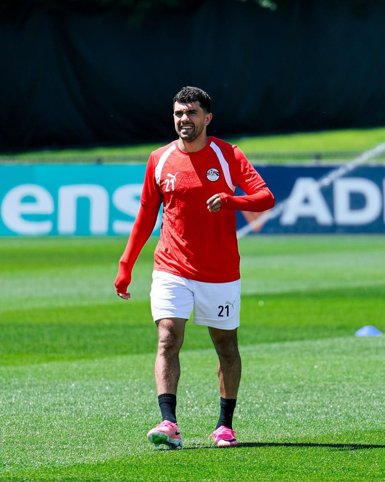 محمود صابر لاعب منتخب مصر