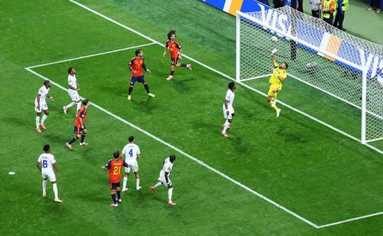 مباراة الرأس الأخضر وإسبانيا الشوط الثانى