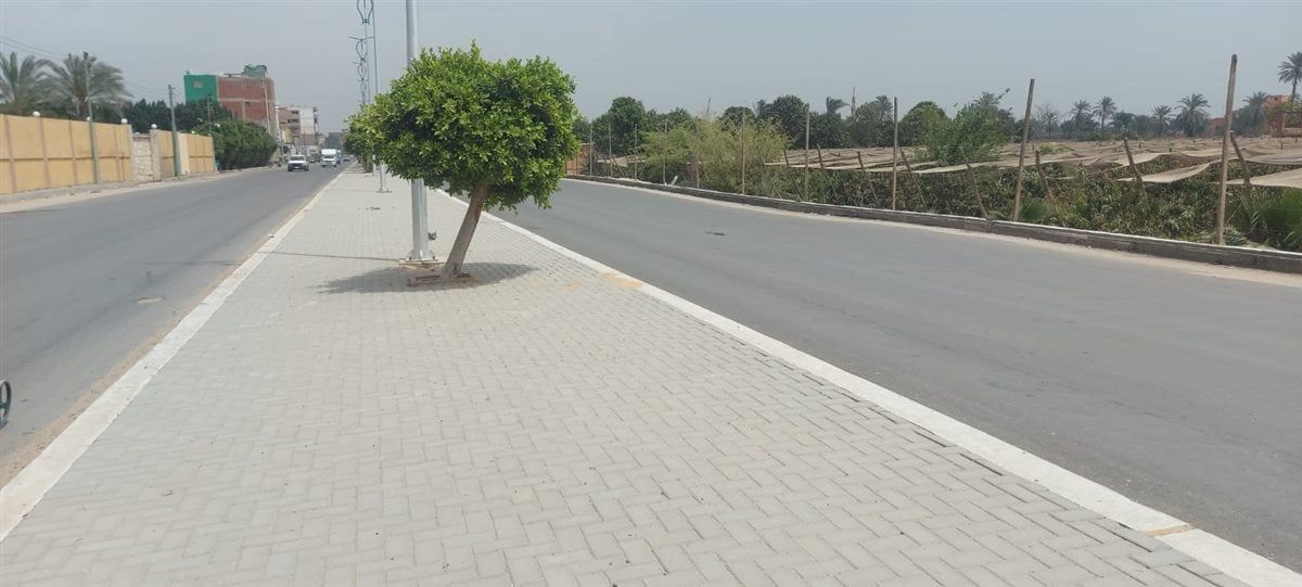 محافظ الجيزة: رصف ورفع كفاءة ٢.٥ كم بطريق ترعة فهمي في منشأة القناطر