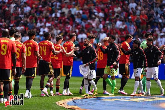 منتخب مصر وبلجيكا