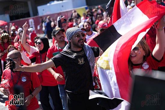 حشود الجمهور المصرى