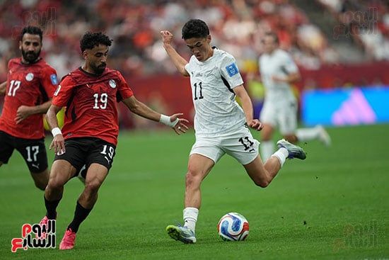 جانب من المباراة