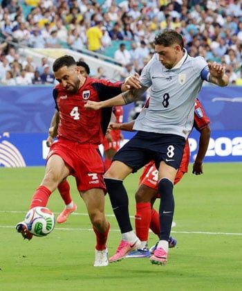 مباراة الرأس الأخضر وأوروجواى الشوط الثانى