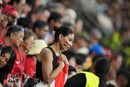 جمهور المنتخب من المدرجات جمهور المنتخب من المدرجات