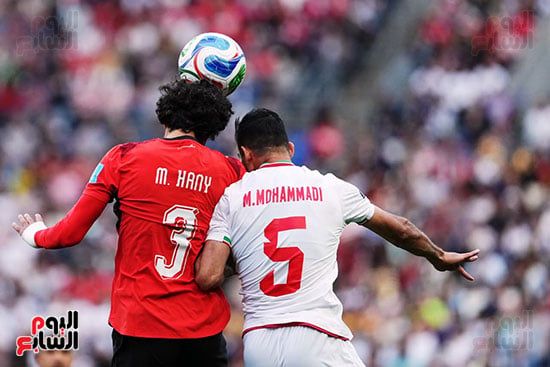 مصر ضد إيران محمد هانى