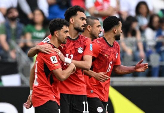 احتفال-لاعبى-المنتخب