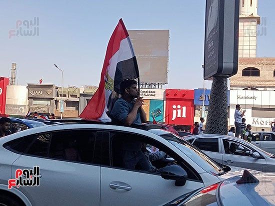 فرحة المصريين بعد مباراة إيران