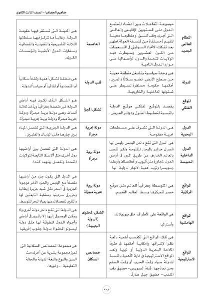 مفاهيم الجغرافيا2