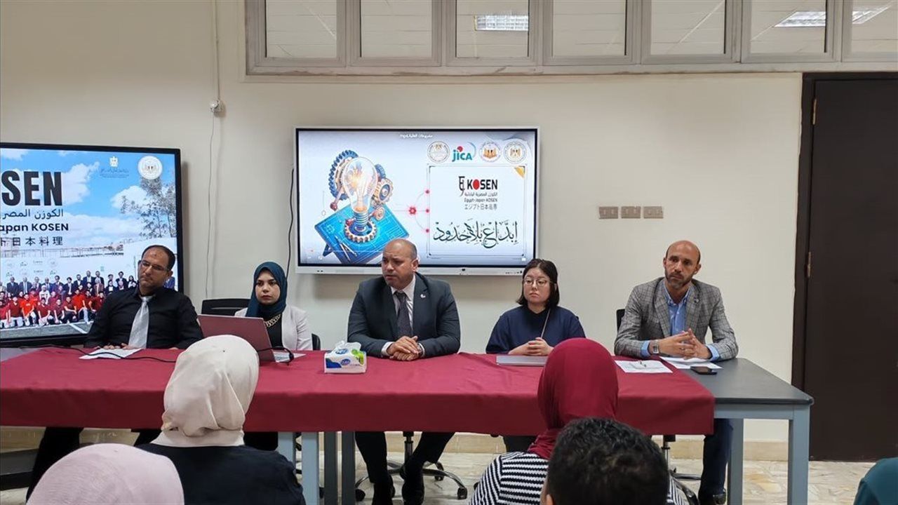 معهد الكوزن المصري الياباني يستقبل طلابه الجدد بيوم تعريفي حافل بالأنشطة التطبيقية