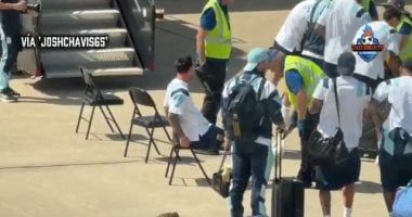 تفتيش أمني لميسي ونجوم الأرجنتين في ميامي قبل مواجهة كاب فيردي.. فيديو