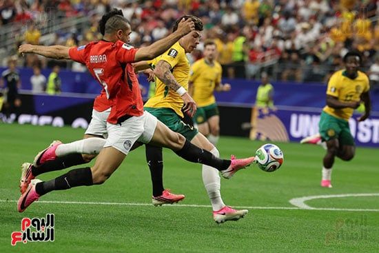 مباراة مصر وأستراليا