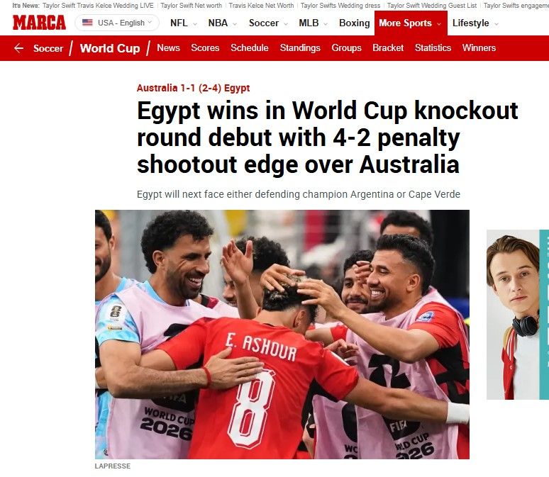 صحف إسبانيا: مبابي يُلهِم منتخب مصر ومحمد صلاح في ركلة "بانينكا"