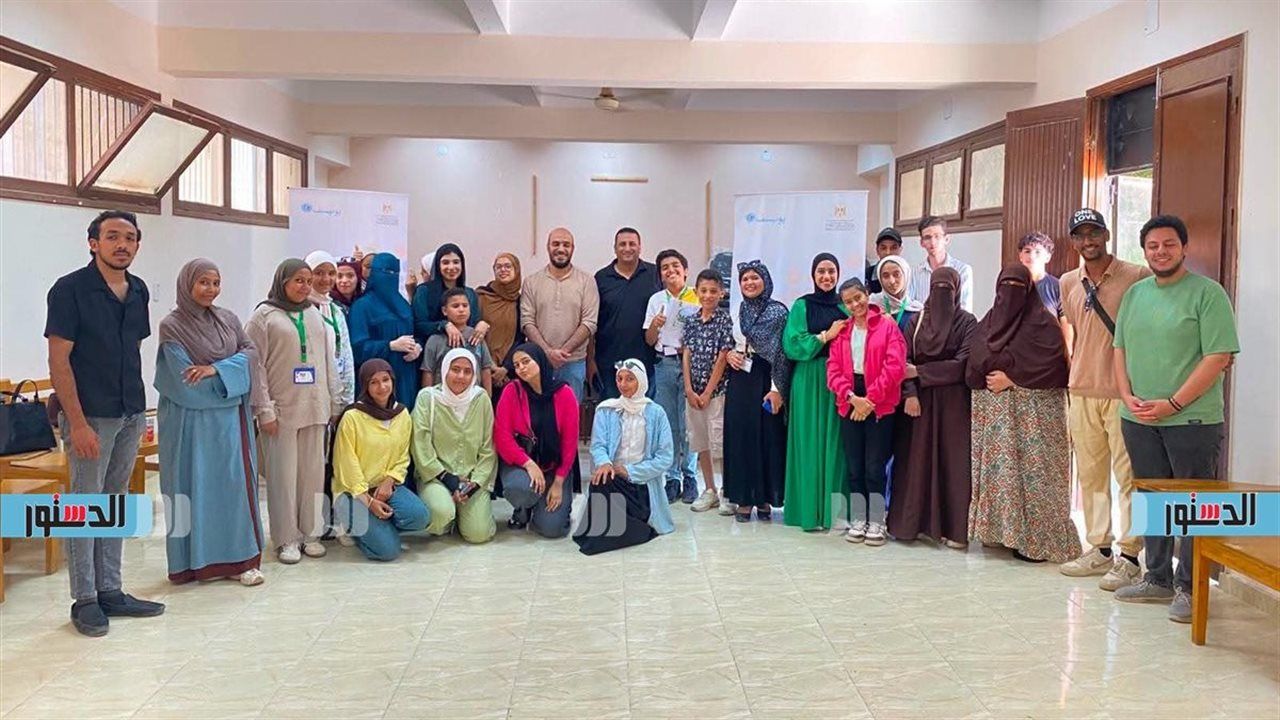 استشاري برنامج «نتشارك» بوزارة الرياضة يتابع تنفيذ المبادرات الشبابية بمطروح